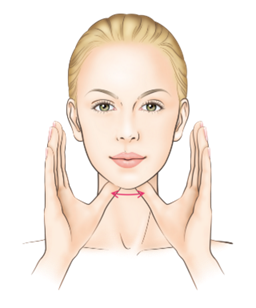 illustration of step 2 application of Lift Focus Essence