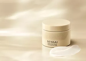 Enriching Mask jar with a rich cream texture displayed in front