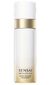 Absolute Silk Micro Mousse Treatment : a white and gold cylindrical aerosol dispenser with a gold gradient gold and a pull-off cap