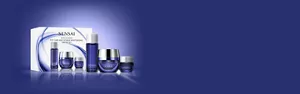 Extra Intensive limited set: lotion, eye cream and cream in blue bottles and jars