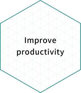 Improve productivity