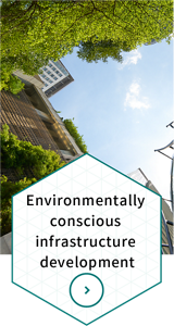Environmentally conscious infrastructure development