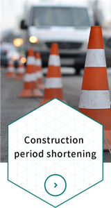 Construction period shortening