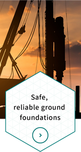 Safe, reliable ground foundations