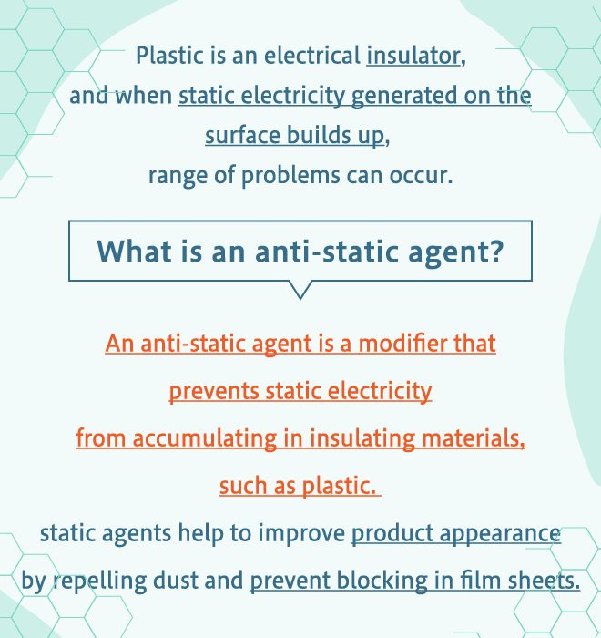 What is an anti-static agent?, Plastics & Rubber