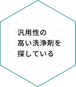汎用性の高い洗浄剤を探している