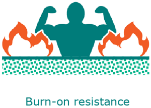Burn-on resistance icon
