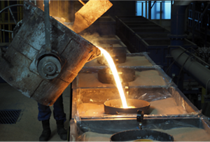 Pouring line scenery of Plant0