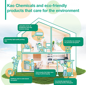 Kao Chemicals and eco-friendly products that care for the environment