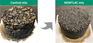 Sample soaked in kerosene for 24hrs (Modified FAA P-404 test produce)