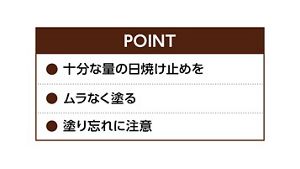 セール 日焼け止め ジェル 適量