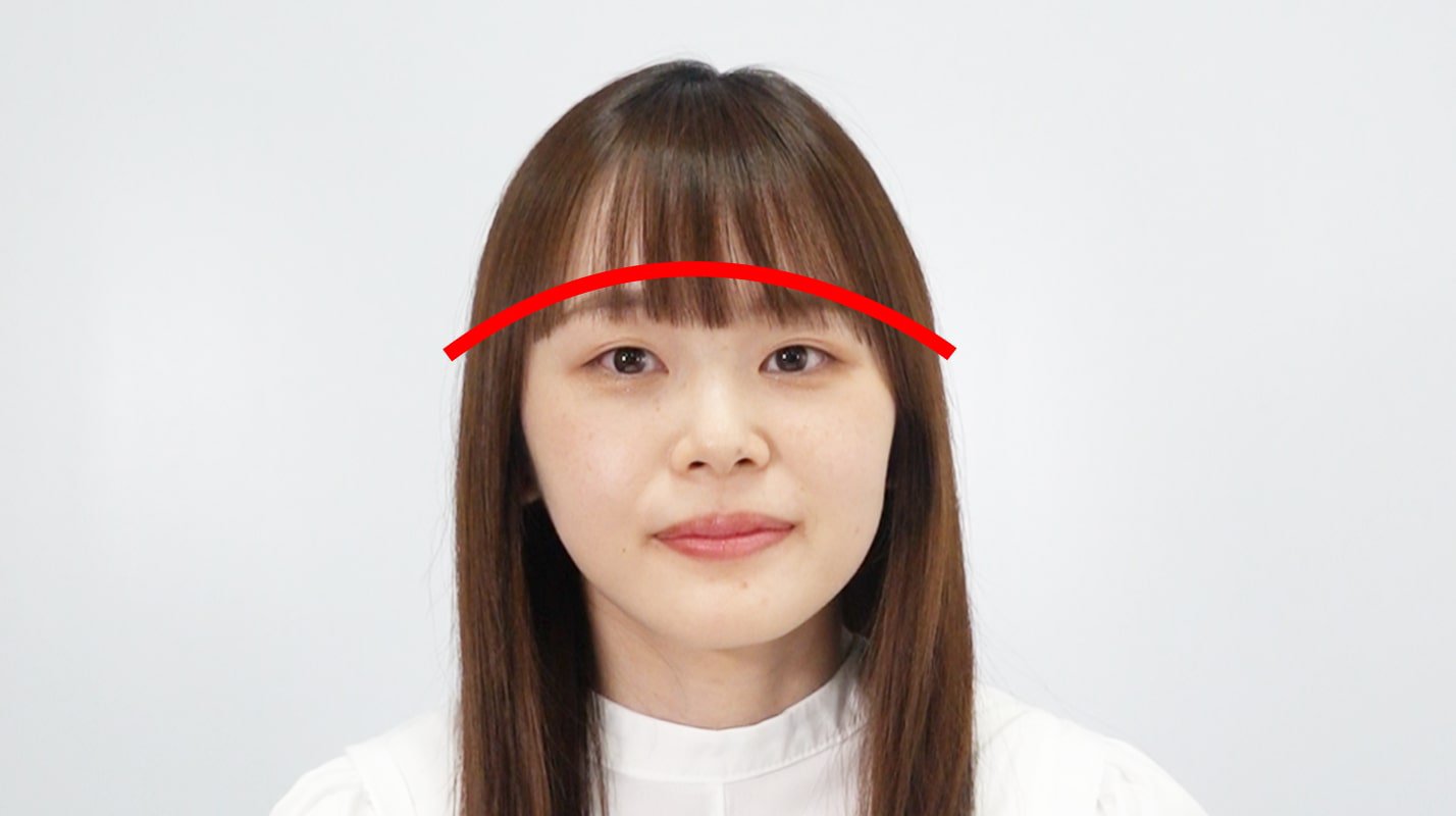 前髪 カット セルフ