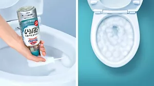 トイレマジックリンこすらずスッキリ泡パックの使用イメージ