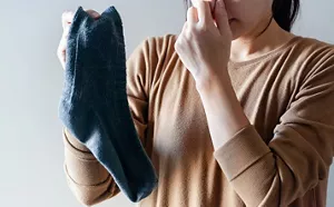 くさい靴下のイメージ