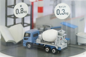 素材をつくるときのCO2排出量の展示