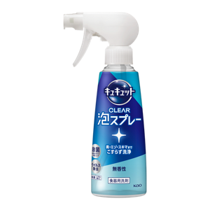 キュキュット　CLEAR泡スプレー　無香性　本体画像