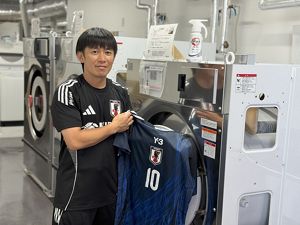スポーツにも“まっさらな清潔”を。サッカー日本代表キットマネージャー