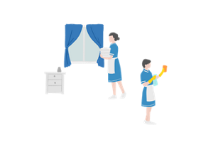 従業員のイメージイラスト