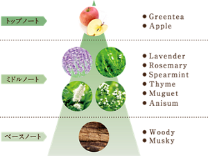 キュー　香りのノート