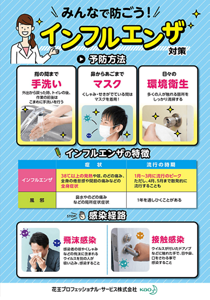 インフルエンザ対策啓発ポスター