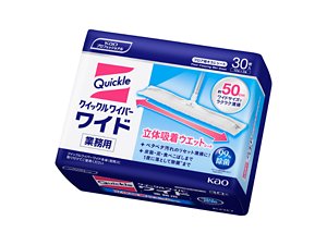クイックルワイパー ワイド立体吸着ウエットシート 業務用の製品画像