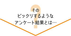そのビックリするようなアンケート結果とは…