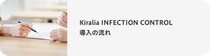 Kiralia INFECTION CONTROL 導入の流れ