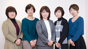 座談会に参加いただいた感染管理認定看護師の写真。