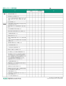教育チェックシート、食事介助編の画像