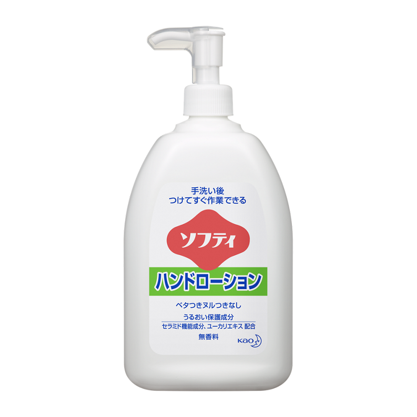 ハンドローション　340mL 食品工場でソフティハンドローションは使える？｜花王