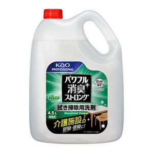 パワフル消臭ストロング　拭き掃除用洗剤　４．５Ｌ　業務用