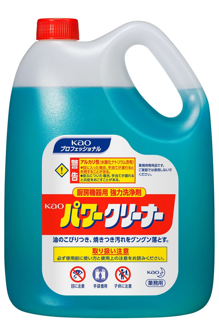 花王プロフェッショナル サービス 製品情報 ｋａｏ パワークリーナー ４ ５ｌ 業務用
