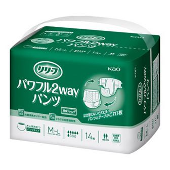 花王プロフェッショナル・サービス | 製品情報 | リリーフ パワフル リリーフパワフル2way パンツl llサイズパンツテープ