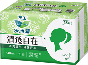 "清透自在"超薄护垫 无香 35片/包