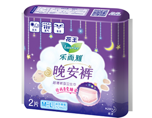 晚安裤 超薄内裤型卫生巾 M-L