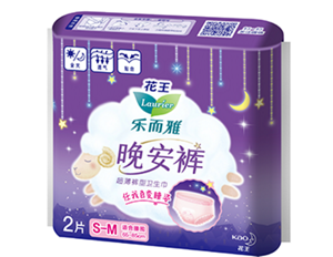 晚安裤 超薄内裤型卫生巾 S-M