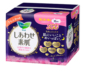 纤巧量多夜用 35cm护翼型