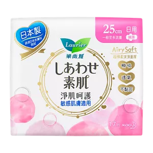 樂而雅淨肌呵護絲薄特長日用25cm