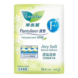 樂而雅F衞生護墊(自然清香) 54片