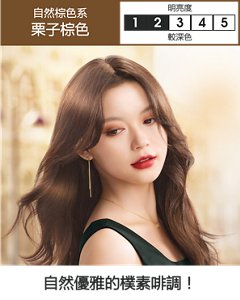 栗子棕色  較深色