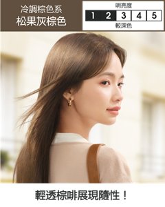 松果灰棕色  較深色