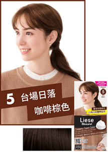 5 台場日落咖啡棕色