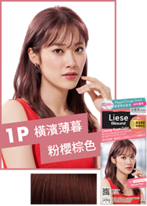 1P 橫濱薄暮粉櫻棕色