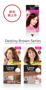 新包裝上市 – Liese Blauné 泡泡染髮劑 – 優雅啡調髮色
