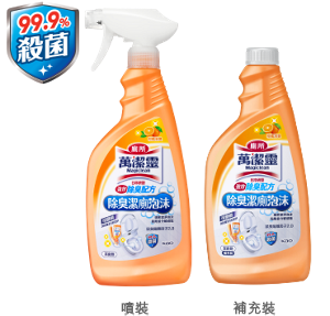 萬潔靈除臭潔廁泡沬