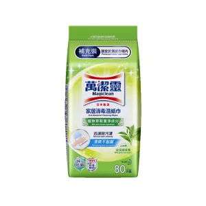 萬潔靈家居消毒濕紙巾（綠茶）補充裝