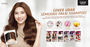 Liese Blauné Creamy Foam Color. COVER UBAN SEMUDAH PAKAI SHAMPOO!