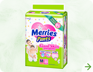 Keuntungan Popok Bayi Celana Merries  Popok Bayi No. 1 di 