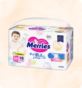 Merries Pants - Sirkulasi Udara Baik Ukuran M (6-11 kg)