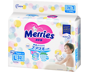 Kao Merries - Informasi Produk Merries Tape L